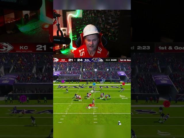 Electro Plays Run Spammer Madden 25 #madden25 #nflplayer #nfl #patrickmahomes #madden #viral