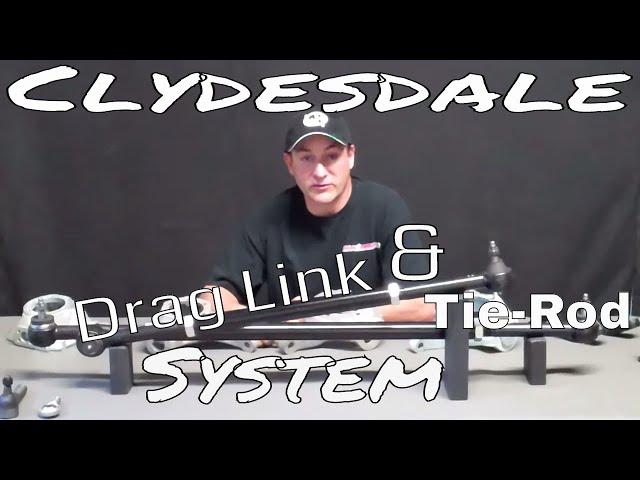 WILD HORSES Clydesdale  Extreme Duty Tie Rod/Drag Link System