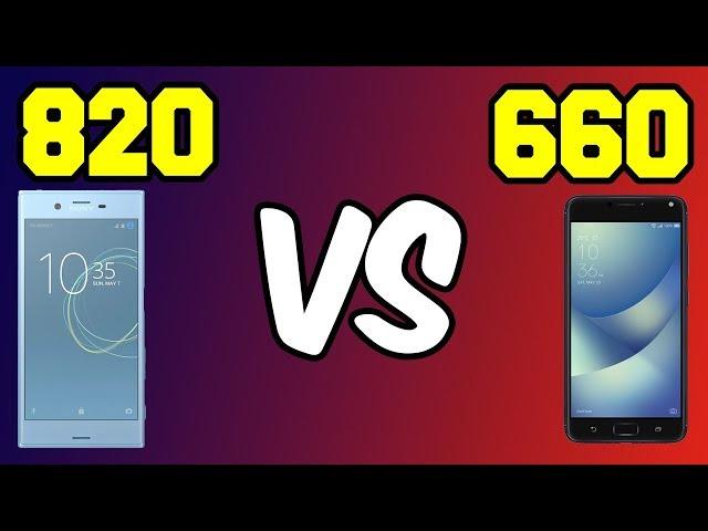 Snapdragon 820 vs Snapdragon 660  Sony Xperia XZs vs Asus ZenFone 4!  [4K]