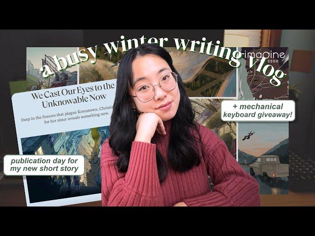 ️ publication day, café-hopping, & balance as an aspiring author // writing vlog