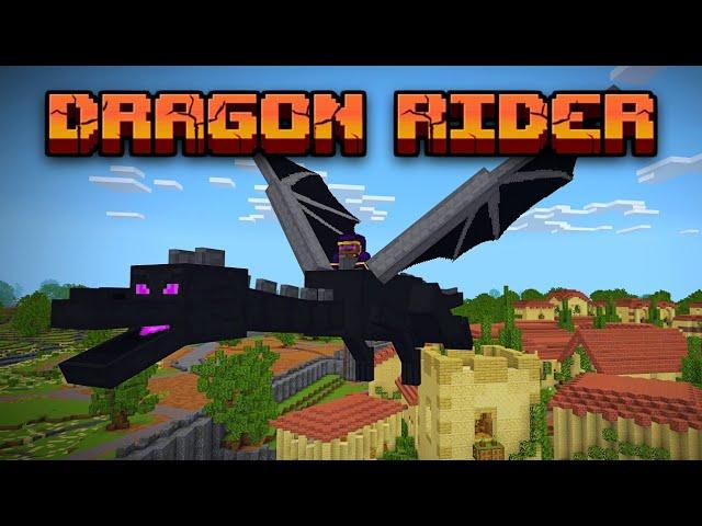 Ride the Dragon! (Minecraft Bedrock Command Tutorial)