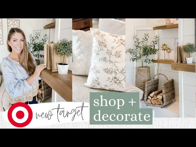 SHOP AND DECORATE WITH ME | STUDIO MCGEE DECOR | LIVING ROOM DECORATING IDEAS | Jessica Giffin