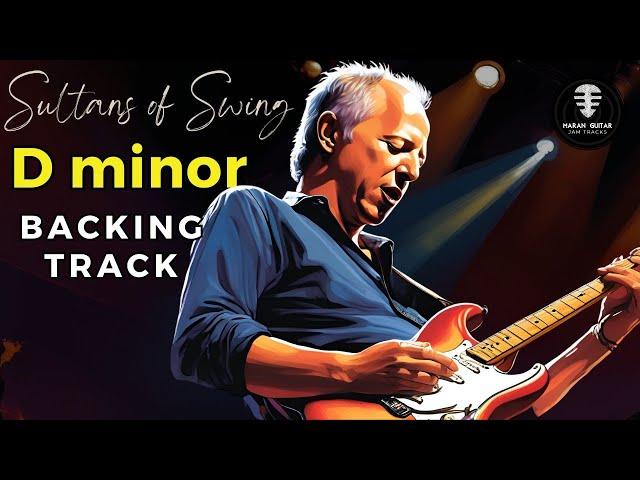 SULTANS OF SWING [solo piece] D minor backing track - BPM 137