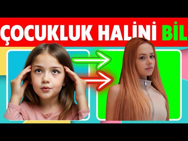 Ünlü Youtuberları Çocuk Hallerinden Tanı Bil Bakalım Kim