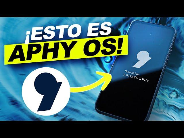 APHY OS?? La ALTERNATIVA a Android o iOS!!??