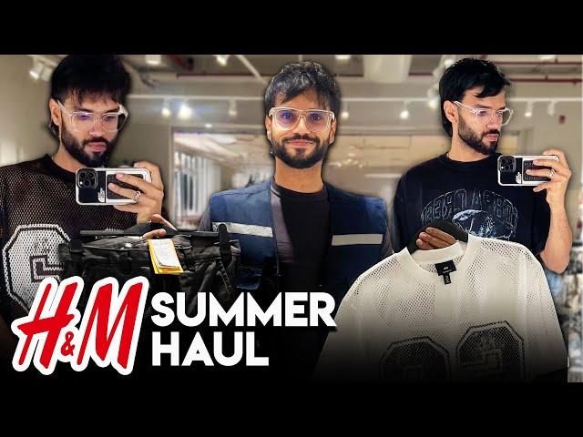 H&M SALE 2025 Summer Haul for Men *WORTH IT??* | BeYourBest Fashion San Kalra