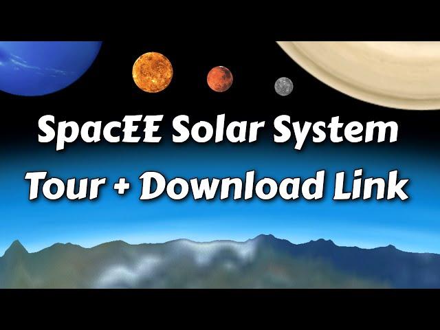 SpacEE Solar System Tour + Download Link