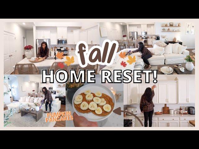 FALL HOME RESET! CLEAN WITH ME & FALL RECIPE IDEA // LoveLexyNicole