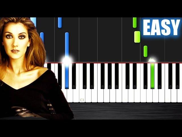 Celine Dion - My Heart Will Go On - EASY Piano Tutorial by PlutaX