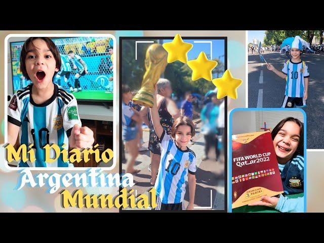 Mi Diario: Argentina Mundial | Qatar 2022 | Campeones de Mundo 