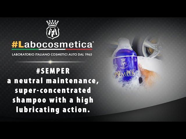 #Labocosmetica #SEMPER- Neutral maintenance, super-concentrated shampoo with high lubricating action