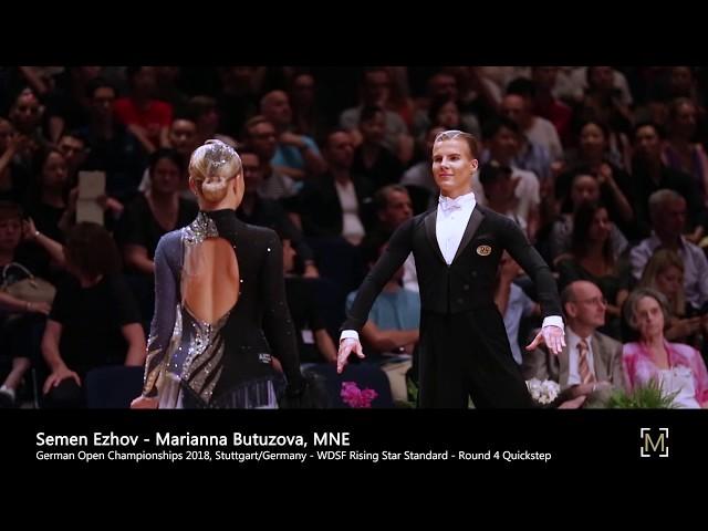 Semen Ezhov - Marianna Butuzova, MNE | GOC 2018 Stuttgart - WDSF RS STD - R4 Q
