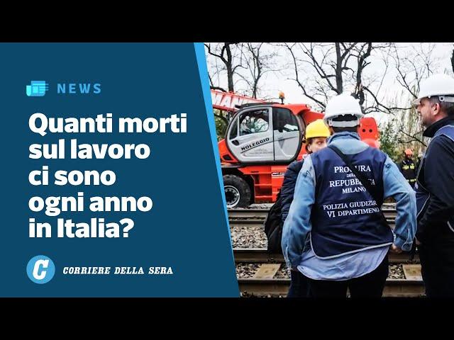 I morti sul lavoro in Italia, dal 2016 ad oggi