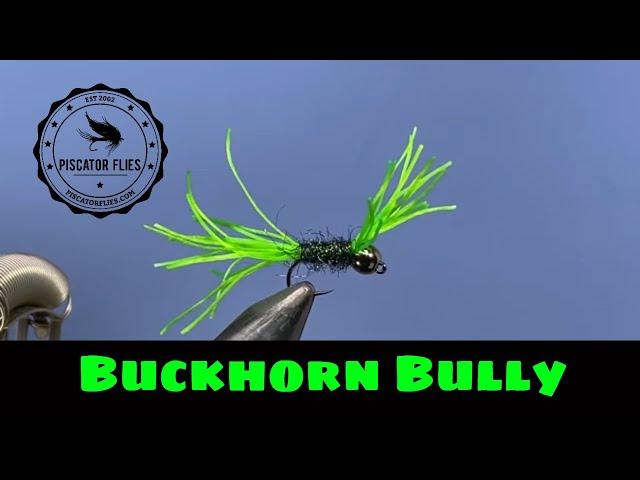 Tying a Buckhorn Bully Fly for Bass, Bluegill, Crappie, Perch and more! Simple Fly Pattern