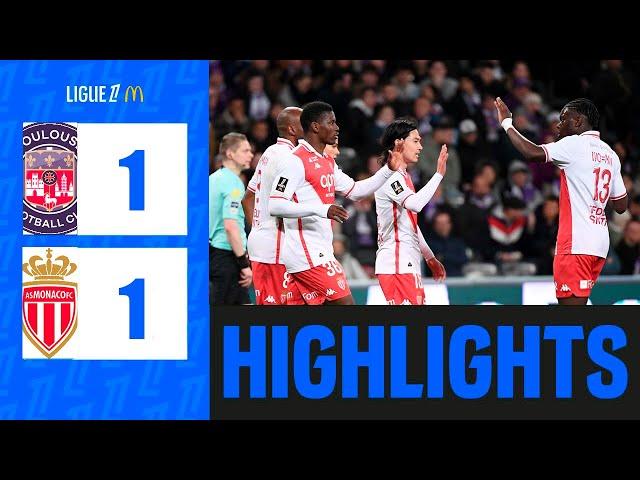 Toulouse - AS Monaco 1-1 Résumé du Match | Ligue 1 2024-25