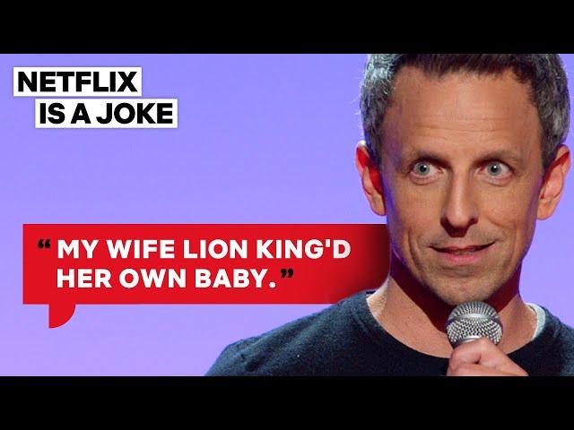 Seth Meyers' Wife Gave Birth In A Lobby | Netflix Is A Joke