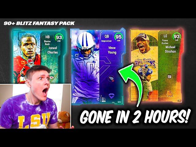 *INSANE 90+ BLITZ FANTASY PACK!* This Pack is GONE in 2 Hours...