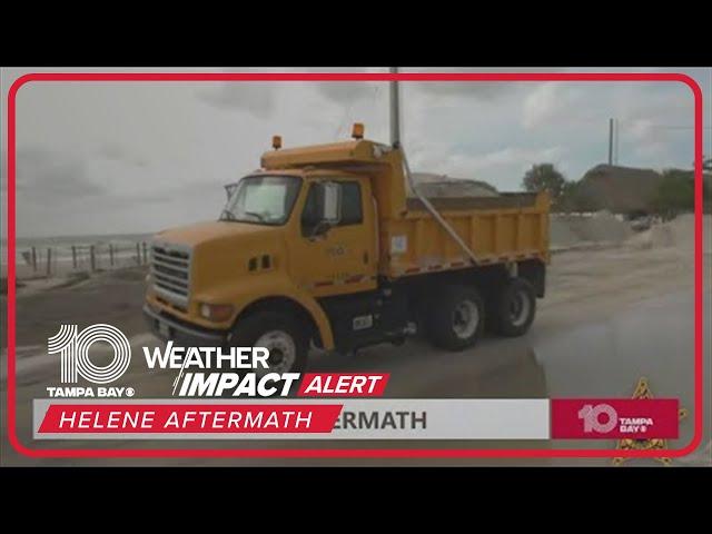 Rescue crews in Siesta Key after Hurricane Helene