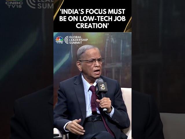 NR Narayana Murthy Believes India Must Focus On Exports For Job Creation | 2024 GLS | N18S