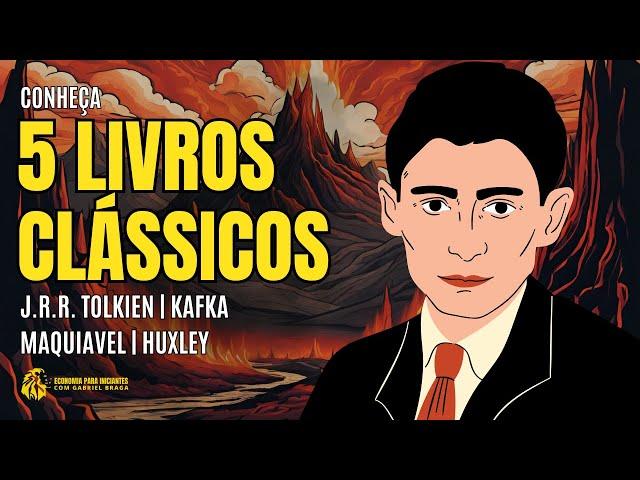 LIVROS que TODOS DEVERIAM LER | 5 Clássicos para ler em 2025