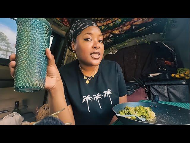 Vanlife In A Minivan | Cooking, Music Therapy, & Being Present | Van Life In The City