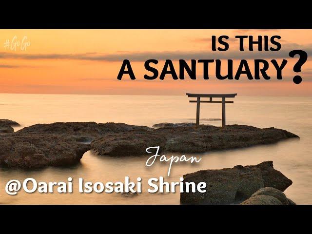 【Amazing Japan】A gate at the beach of the gods @Oarai Isosaki Shrine 2021