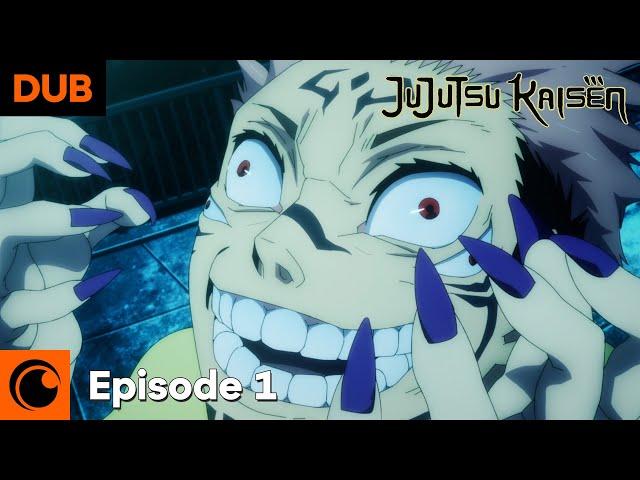 JUJUTSU KAISEN Episode 1 English Dub | Ryomen Sukuna