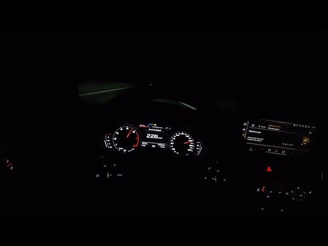 Audi A4 35TFSI Autobahn Acceleration