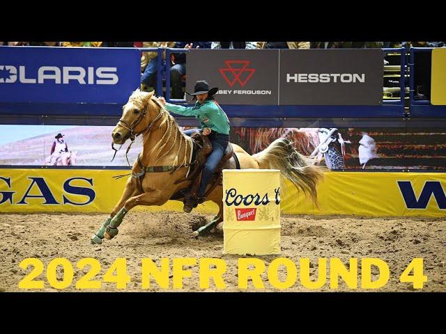 2024 NFR Barrel Racing - Round 4