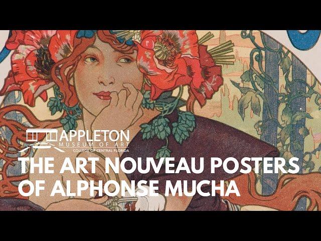 "The Art Nouveau Posters of Alphonse Mucha" with Angelina Lippert