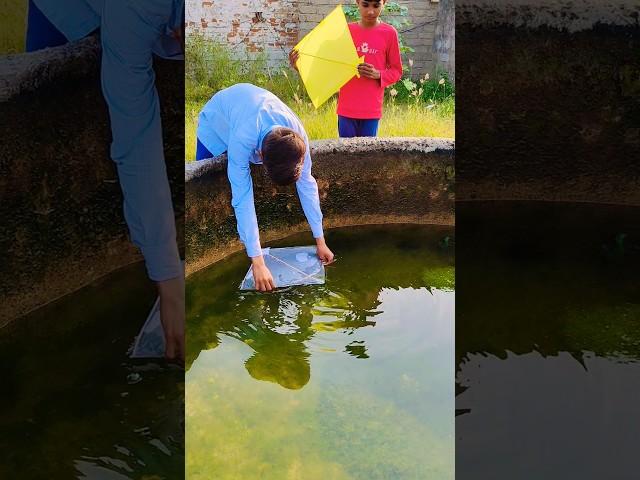 paper kite  water testing 🪁🪁#shorts