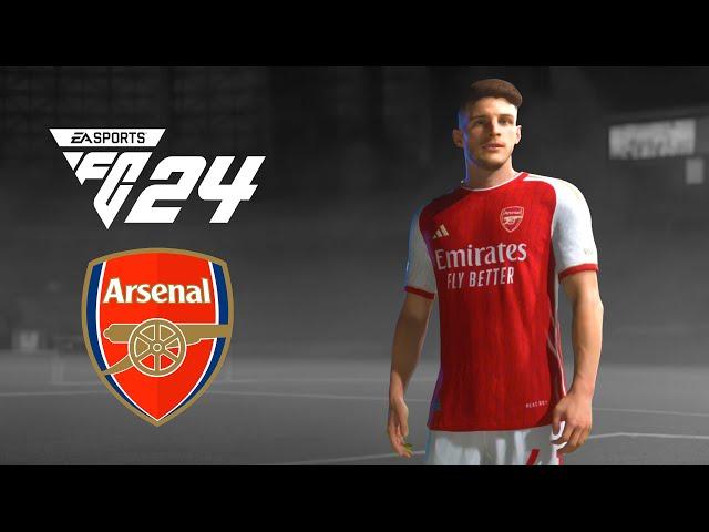 EAFC 24 PS5 - ARSENAL - PLAYER FACES AND RATINGS - 4K60FPS