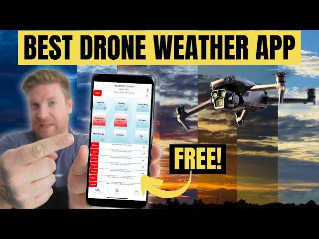TOP Alternative Drone Weather App to UAV Forecast for Drone Flyers