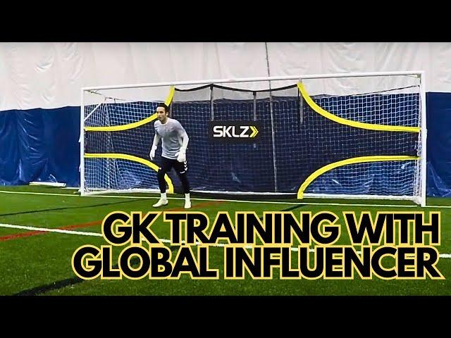 Goalkeeper Training with GLOBAL INFLUENCER!