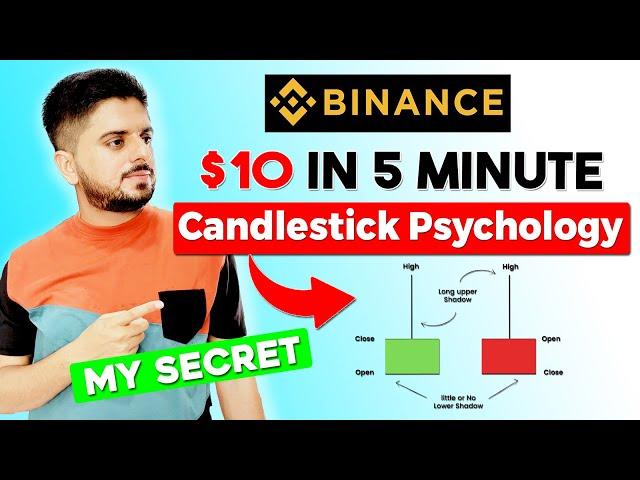 Earn $10 in 5 Minutes | Follow My Trading Strategy | Candlestick Psychology