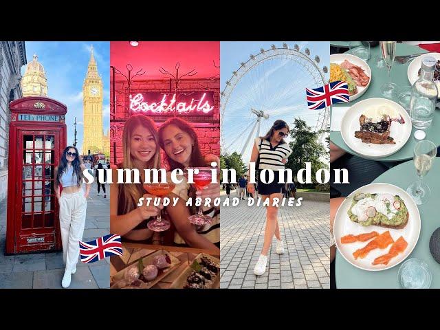 study abroad diaries episode 1: LONDON, UK | fashion school vlog