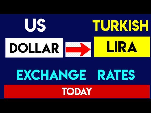 1 USD to TRY - US Dollar to Turkish Lira Currency Exchange Rate Today 04 September 2024