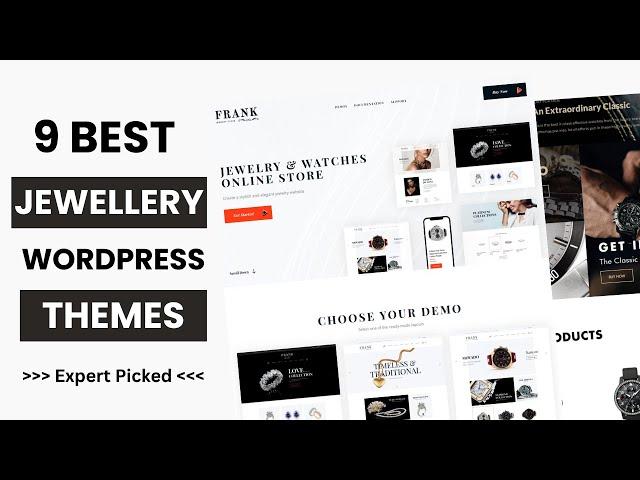 9 Best WordPress Themes for Jewellery 2024 | Jewellery Ecommerce WordPress Theme