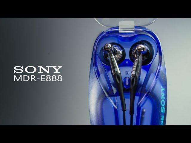 1995 - Sony MDR-E888 - A Vintage Flathead Earbud Review