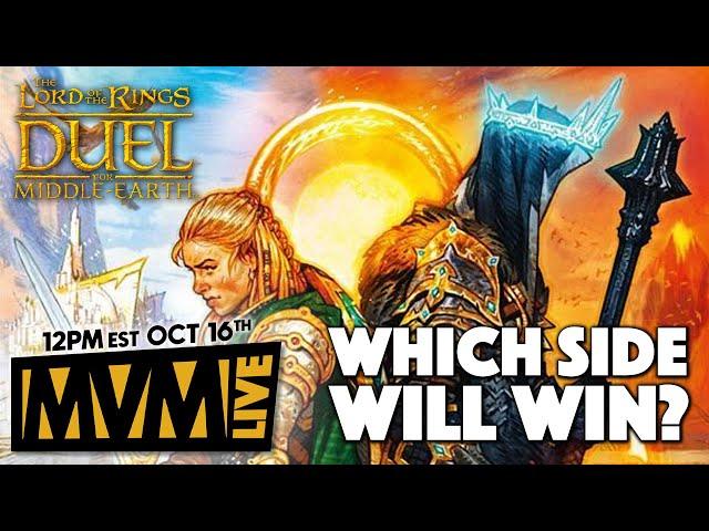 The Lord of the Rings DUEL for Middle Earth - LIVE PLAY!