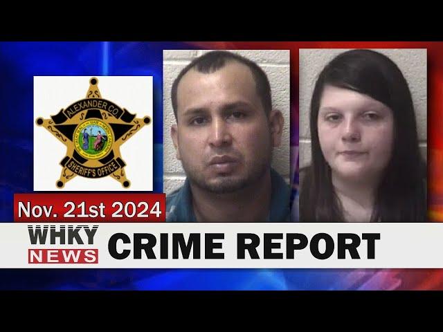 BOND GRANTED FOR TWO SUSPECTS IN 2019 MURDERS | WHKY News -- Crime Report: Thursday, 11/21/2024