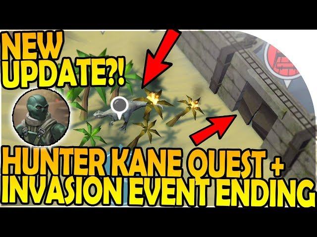 INVASION EVENT + HUNTER KANE QUEST ENDING! - NEW UPDATE?! - Last Day on Earth Jurassic Survival