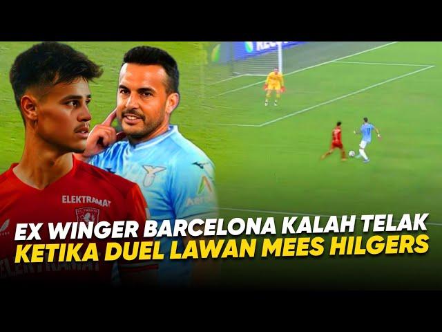 Hilgers Redam Kecepatan Ex Barcelona !! Kehebatan Hilgers Jaga Pedro Winger Lazio di Piala Eropa
