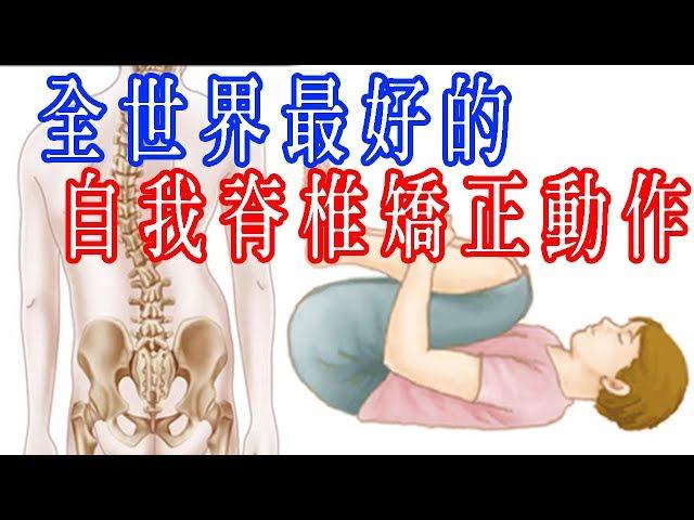 【全世界最好的脊椎自我矯正】苦行自醫法(已加字幕)