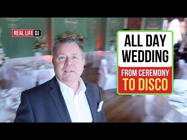 Wedding DJ Gig vLog: How I DJ Weddings WATCH THIS…