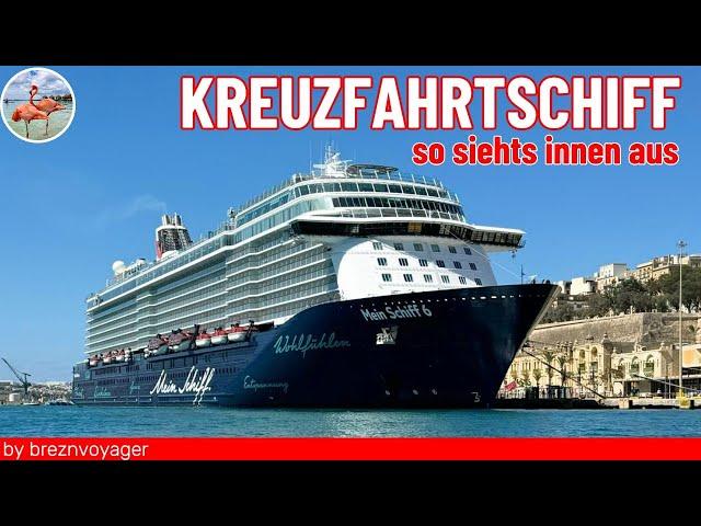 Mein Schiff 6 - Rundgang - Detailliert mit Deckplänen #meinschiff #cruiseship