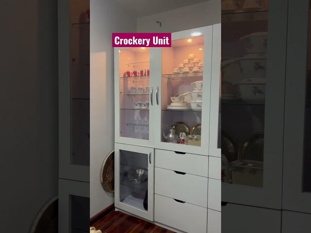 Crockery Unit ,Kitchen showcase price,kitchen cabinet,showcase design,Modular furniture,closet,bed