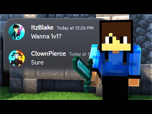 I Asked 100 Youtubers to 1v1 in Minecraft