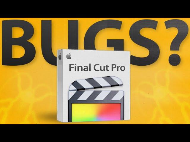 There's a BIG Bug in Final Cut Pro 10.8 