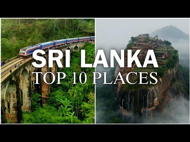 Sri lanka Top 10 Places !Top 10 Best places to Visit in Sri lanka in 2024 ! Srilanka travel Video